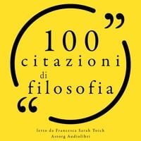 Produktbild: 100 citazioni di filosofia