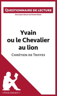Produktbild: Yvain ou le Chevalier au lion de Chr&eacute;tien de Troyes