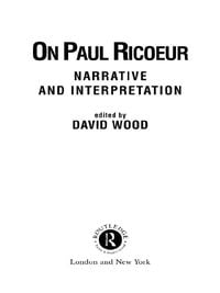 Produktbild: On Paul Ricoeur