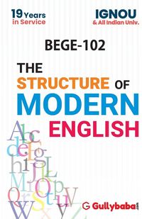 Produktbild: BEGE-102/ EEG-02 The Structure of Modern English