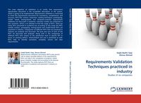 Produktbild: Requirements Validation Techniques practiced in industry