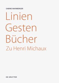 Produktbild: Linien &ndash; Gesten &ndash; B&uuml;cher