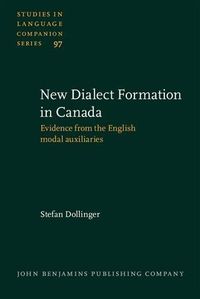 Produktbild: New-Dialect Formation in Canada