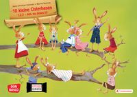 Produktbild: 10 kleine Osterhasen. 1,2,3 - Ach, du dickes Ei! Kamishibai Bildkartenset