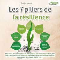 Produktbild: Les 7 piliers de la r&eacute;silience: Entra&icirc;nez votre r&eacute;silience et augmentez votre r&eacute;sistance au stress gr&acirc;ce aux m&eacute;thodes efficaces du zen et de la psychologie positive