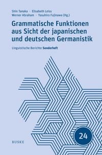 Produktbild: Grammatische Funktionen aus Sicht der japanischen und deutschen Germanistik