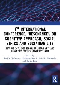 Produktbild: 1st International Conference, 'Resonance': on Cognitive Approach, Social Ethics and Sustainability