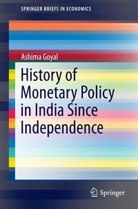 Produktbild: History of Monetary Policy in India Since Independence
