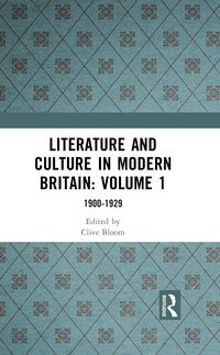 Produktbild: Literature and Culture in Modern Britain: Volume 1