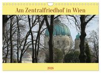 Produktbild: Am Zentralfriedhof in Wien (Wandkalender 2026 DIN A4 quer), CALVENDO Monatskalender