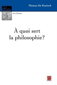 Produktbild: Quoi sert la philosophie?