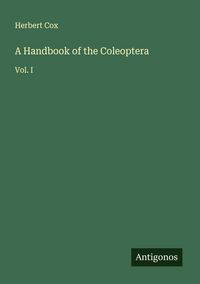 Produktbild: A Handbook of the Coleoptera
