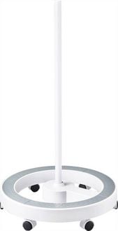 Produktbild: TOOLCRAFT TO-7167603 TOOLCRAFT Rollbares Rundstativ f&uuml;r Lupenleuchte 2021 Energieeffizienzklasse n.rel