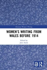 Produktbild: Women's Writing from Wales before 1914