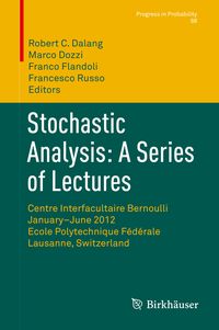 Produktbild: Stochastic Analysis: A Series of Lectures