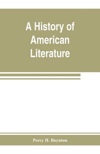 Produktbild: A history of American literature