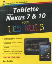 Produktbild: Tablette Google Nexus 7 et 10 pour les nuls