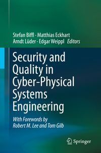 Produktbild: Security and Quality in Cyber-Physical Systems Engineering