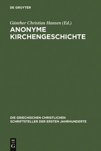 Produktbild: Anonyme Kirchengeschichte