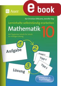 Produktbild: Lerninhalte selbstst&auml;ndig erarbeiten Mathematik 10