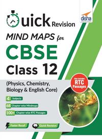 Produktbild: Quick Revision MINDMAPS for CBSE Class 12 Physics Chemistry Biology & English Core
