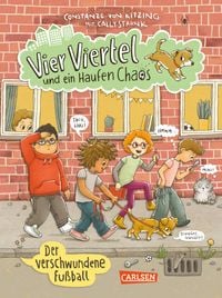 Produktbild: Vier Viertel und ein Haufen Chaos 2: Der verschwundene Fu&szlig;ball