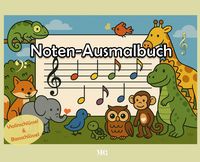 Produktbild: Noten-Ausmalbuch