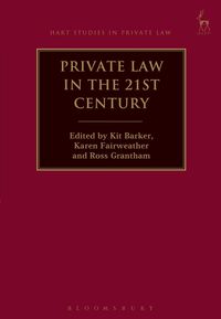 Produktbild: Private Law in the 21st Century