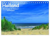 Produktbild: Holland - Die Nordsee von Zandvoort bis Breskens (Tischkalender 2026 DIN A5 quer), CALVENDO Monatskalender