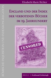 Produktbild: England und der Index der verbotenen B&uuml;cher im 19. Jahrhundert