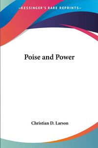 Produktbild: Larson, C: Poise and Power