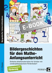 Produktbild: Bildergeschichten f&uuml;r den Mathe-Anfangsunterricht