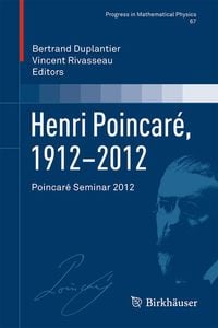 Produktbild: Henri Poincar&eacute;, 1912&ndash;2012