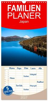 Produktbild: Familienplaner 2027 - Japan - zwischen Tradition und Moderne mit 5 Spalten (Wandkalender, 21 x 45 cm) CALVENDO