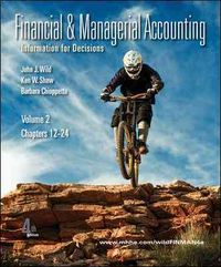 Produktbild: Financial and Managerial Accounting Vol. 2 (Ch. 12-24) Softcover with Working Papers