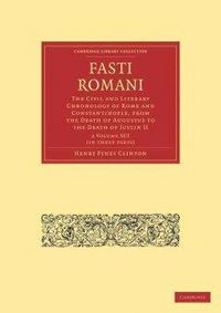 Produktbild: Fasti Romani 2 Volume Pb Set