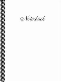 Produktbild: Notizbuch DINA 4