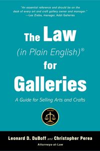 Produktbild: The Law (in Plain English) for Galleries