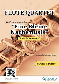 Produktbild: Flute Quartet "Eine Kleine Nachtmusik" (first movement) score & parts