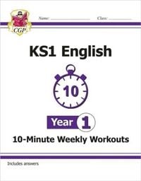 Produktbild: KS1 Year 1 English 10-Minute Weekly Workouts