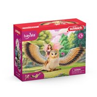 Produktbild: schleich&reg; bayala Elfe auf Glitzer-Eule V2