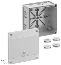 Produktbild: Spelsberg 41040001 Abzweigkasten (L x B x H) 152 x 152 x 85mm Grau IP66, IP67, IP69 1St.