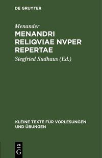 Produktbild: Menandri reliqviae nvper repertae