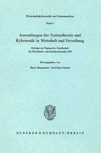 Produktbild: Anwendungen der Systemtheorie und Kybernetik in Wirtschaft und Verwaltung.