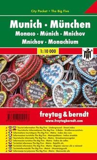 München 1 : 10 000 City Pocket + The Big Five Freytag-Berndt und Artaria KG