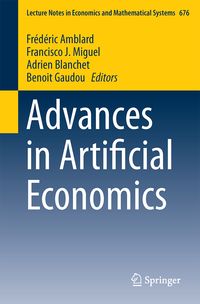 Produktbild: Advances in Artificial Economics