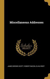 Produktbild: Miscellaneous Addresses