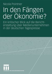 Produktbild: In den F&auml;ngen der &Ouml;konomie?