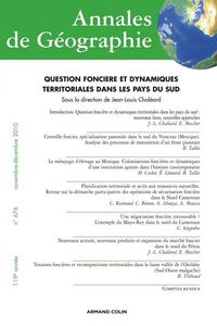 Produktbild: Revue Annales de Geographie T.676; Question Fonciere et Dynamiques
