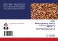 Produktbild: Generation Mean Analysis in Sesame (Sesamum indicum L.)